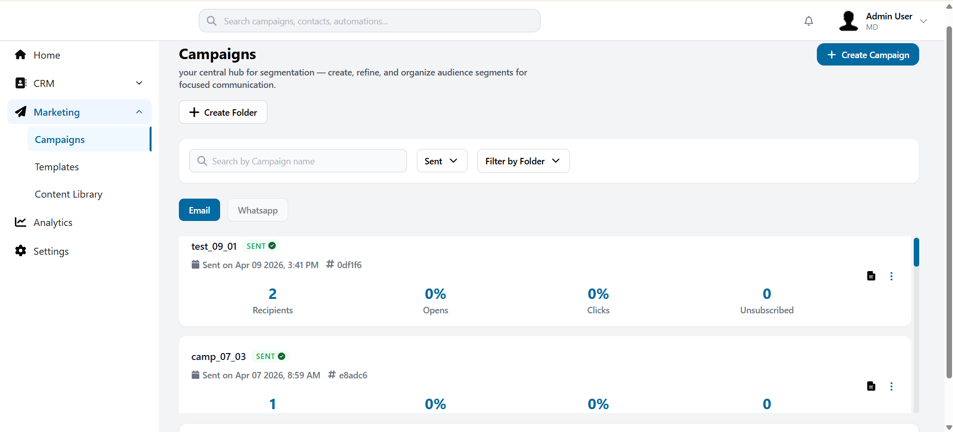 Email Marketing Platform preview